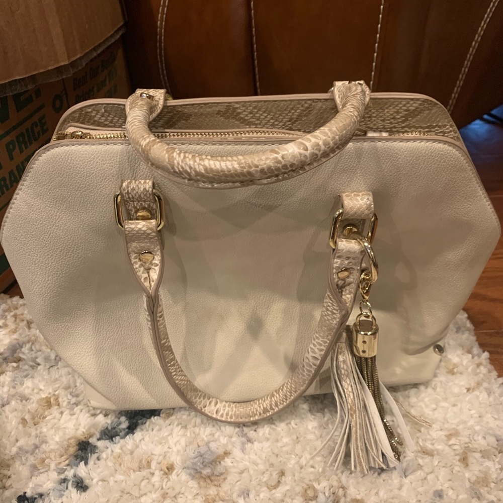 Charming Charlie Faux Leather Arm Bag